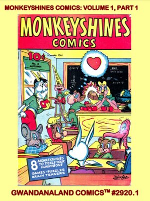 cover image of Monkeyshines Comics: Volume 1, Part 1
